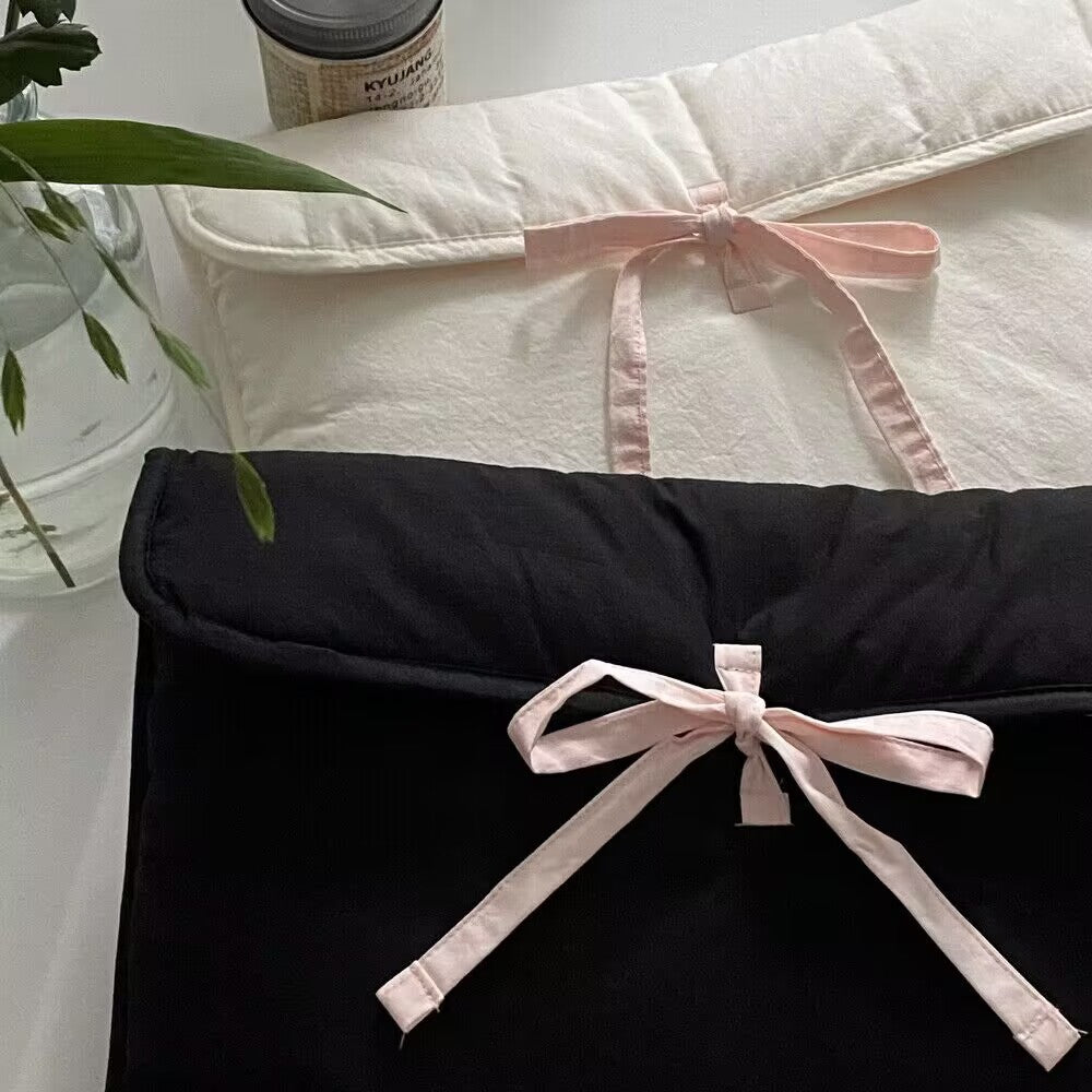 Ballet féminin Style Bow Sac informatique matelassé