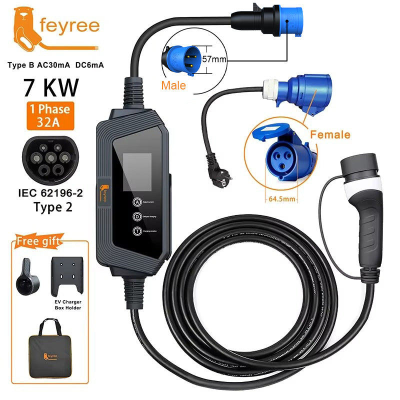 Véhicule électrique portable et sûr avec charge à bord