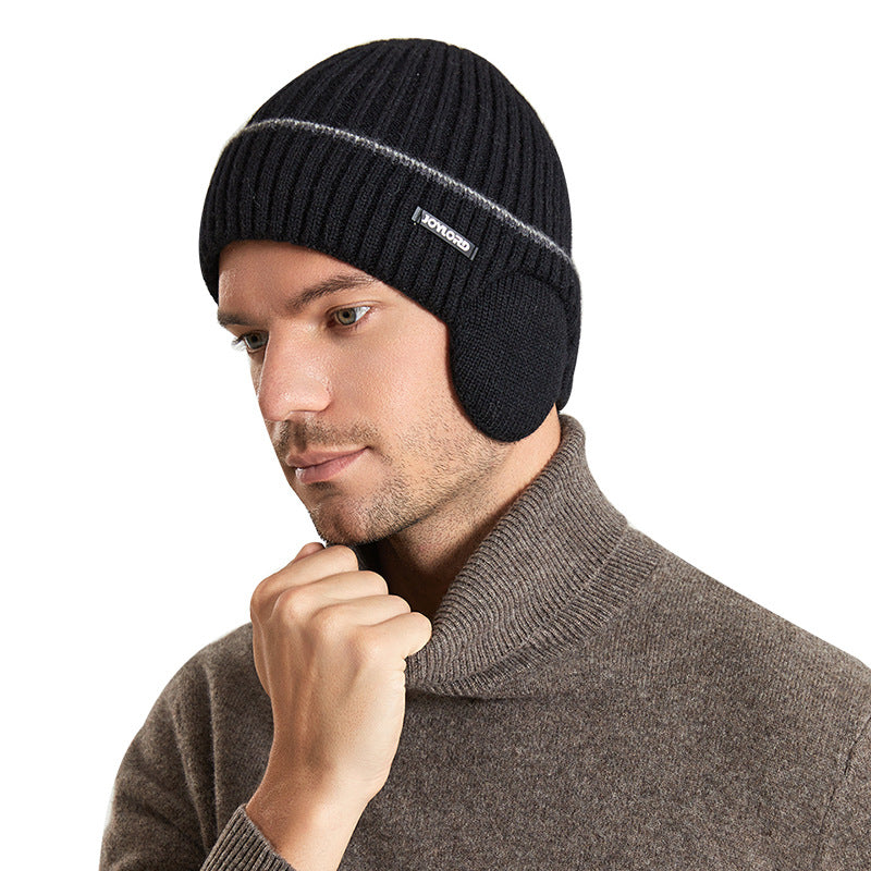 Chapeau casual en laine tricoté chaud pour hommes