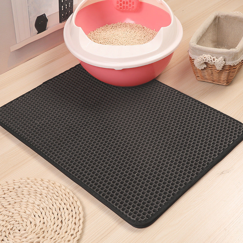 Double Layer EVA Cat Litter Mat Pet Pad