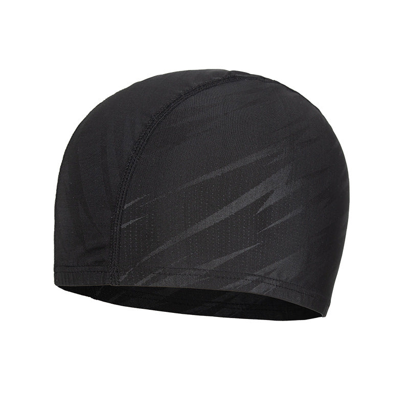 Homme Nage Cap de tissu Design Ne limite pas la tête grande taille