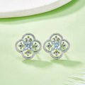 S925 Sterling Silver Clover Earrings