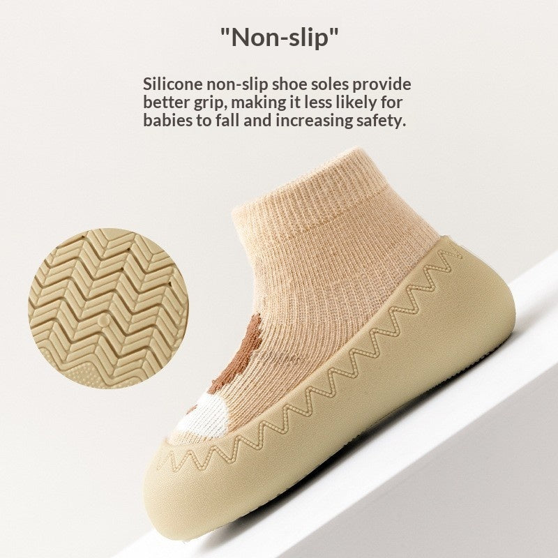 Chaussettes pour nouveau-né à l'intérieur, non glissantes