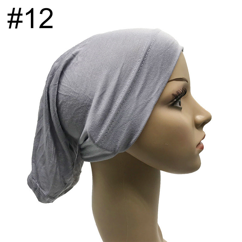 Chapeau tubulaire modulaire de base en couleur unie