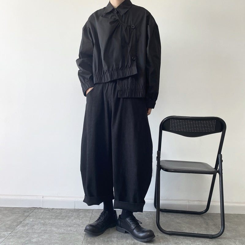 Pantalons à jambes larges pour hommes extra-loose