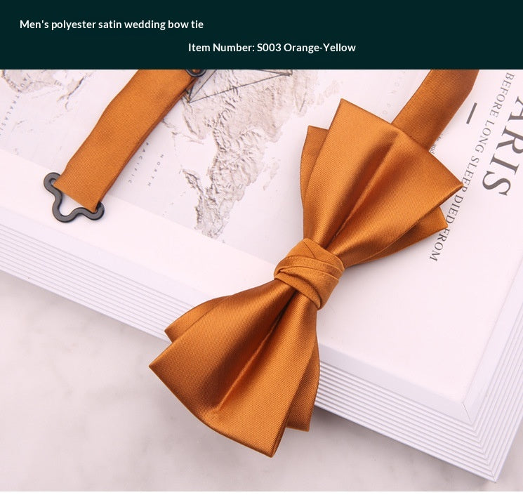 Hommes Polyester mariage Bow Tie