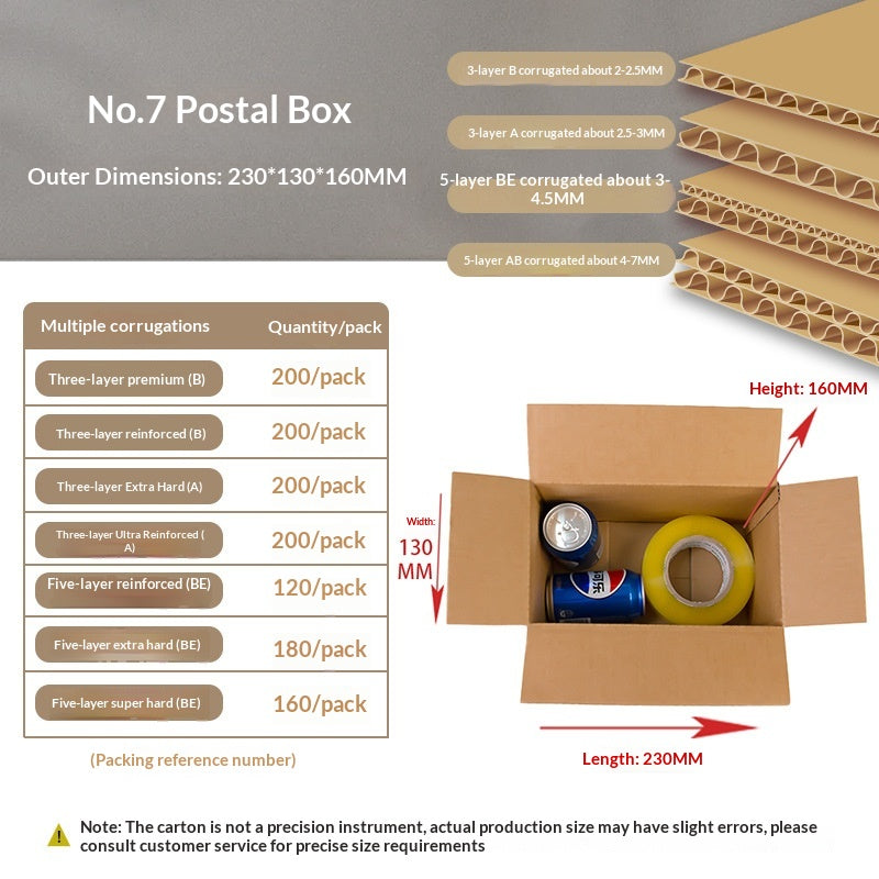 Boîte à papier pour la logistique extra dure