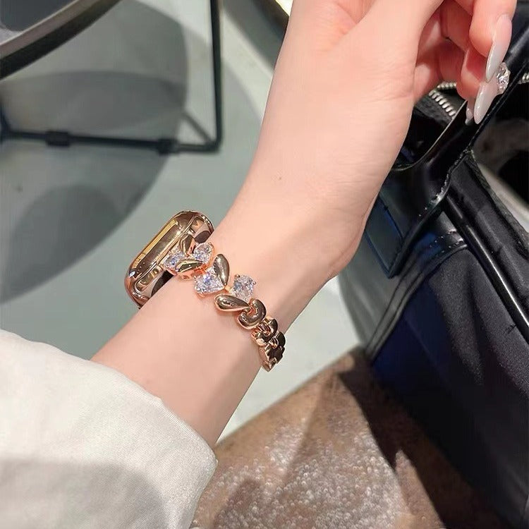 Bracelet de montre Charm Zircon Chain Premium