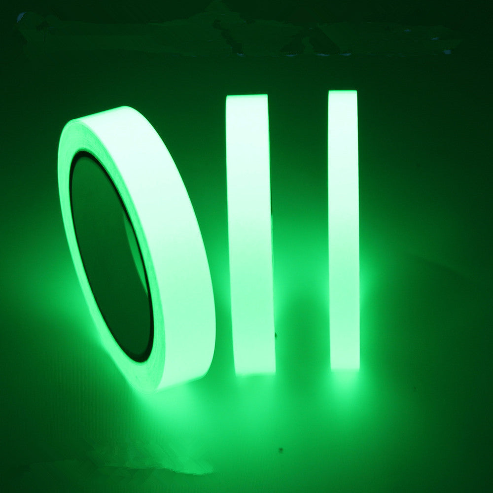 Sticker à ruban lumineux Super lumineux Bande fluorescente auto-lumineuse Lumière verte