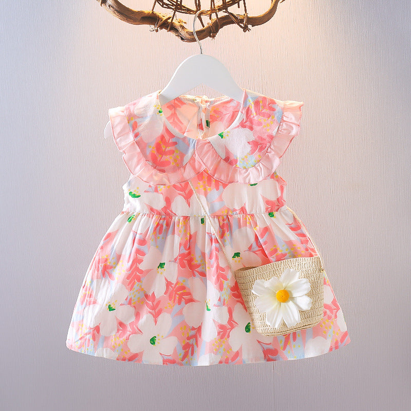 Robe polyvalente casuale simple pour filles