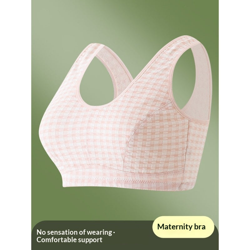 Soutien-gorge en coton pour femmes d'âge moyen