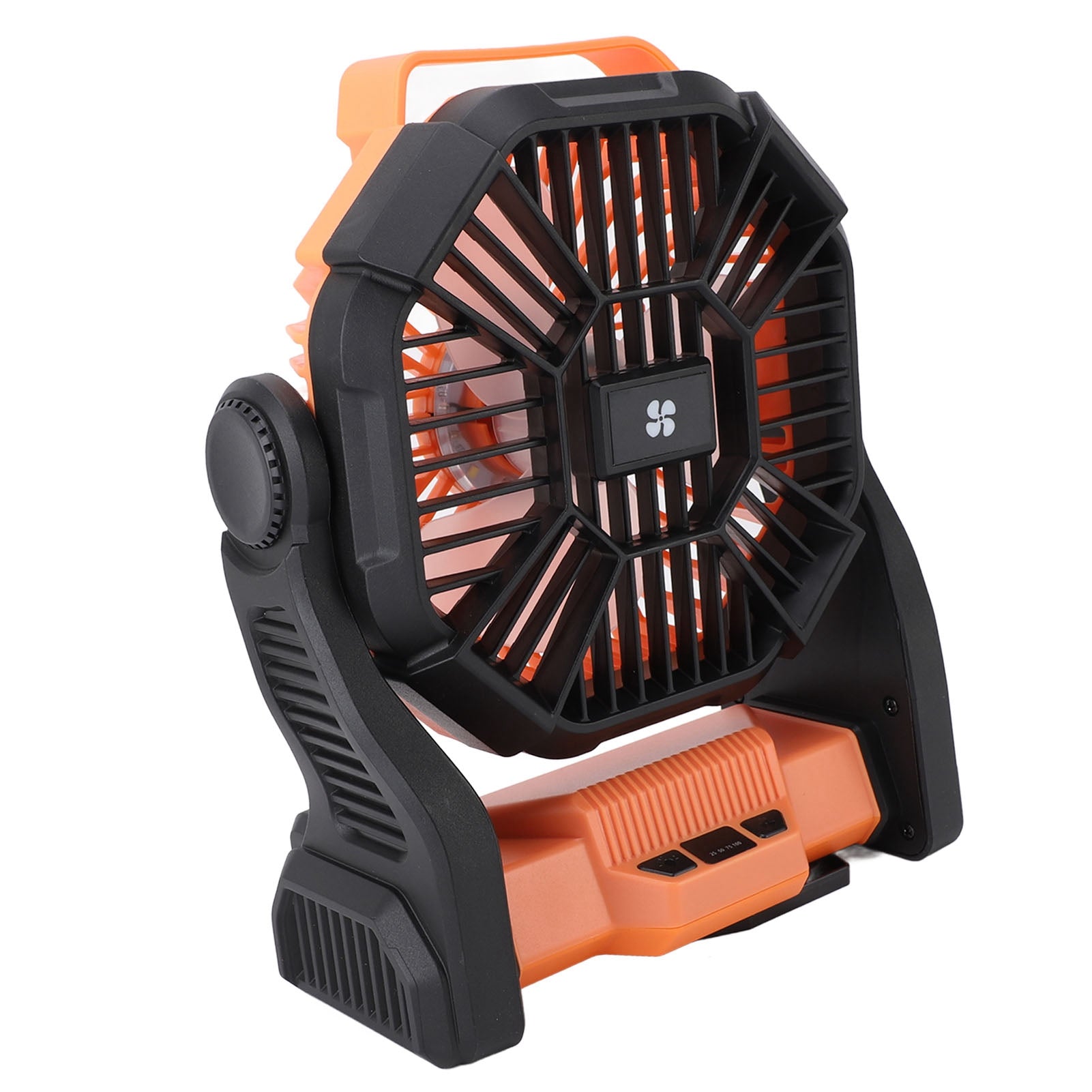 Eventail de camping de plein air professionnel efficace USB rechargeable Ventail de camping avec LED