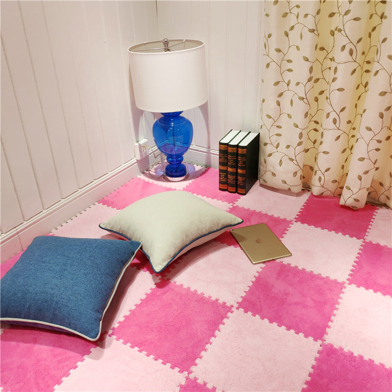 Tapis d'éponge encastrable en mousse composite pour les ménages