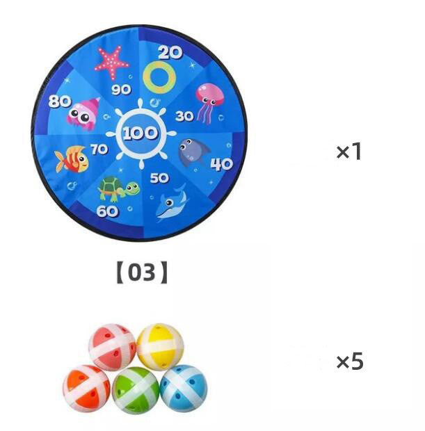 Indoor and Outdoor Sticky Ball Interactive Toys