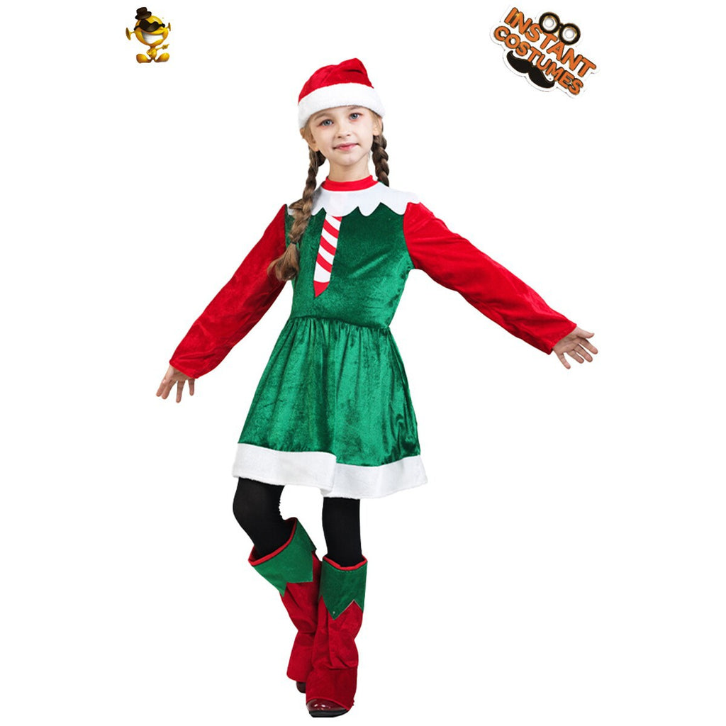Déguisement de performance de l'Élef de Noël pour enfants