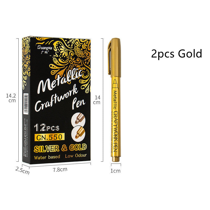Stylo de peinture en métal