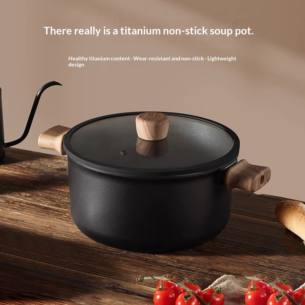 Pot de cuisson universel pour cuisinières à induction à domicile et poêles à gaz