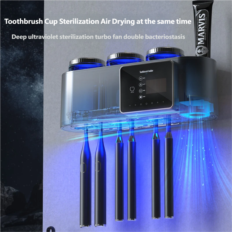 ABOMUS Smart brosse à dents Sanitizer & Séchoir
