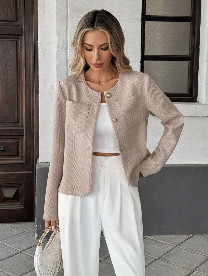 Veste d'inspiration Chanel européenne et américaine pour femmes