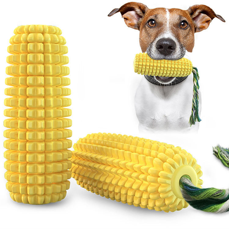 Animaux de compagnie Simulation Maïs chien anti-acouphène Jouets sonores d'évent