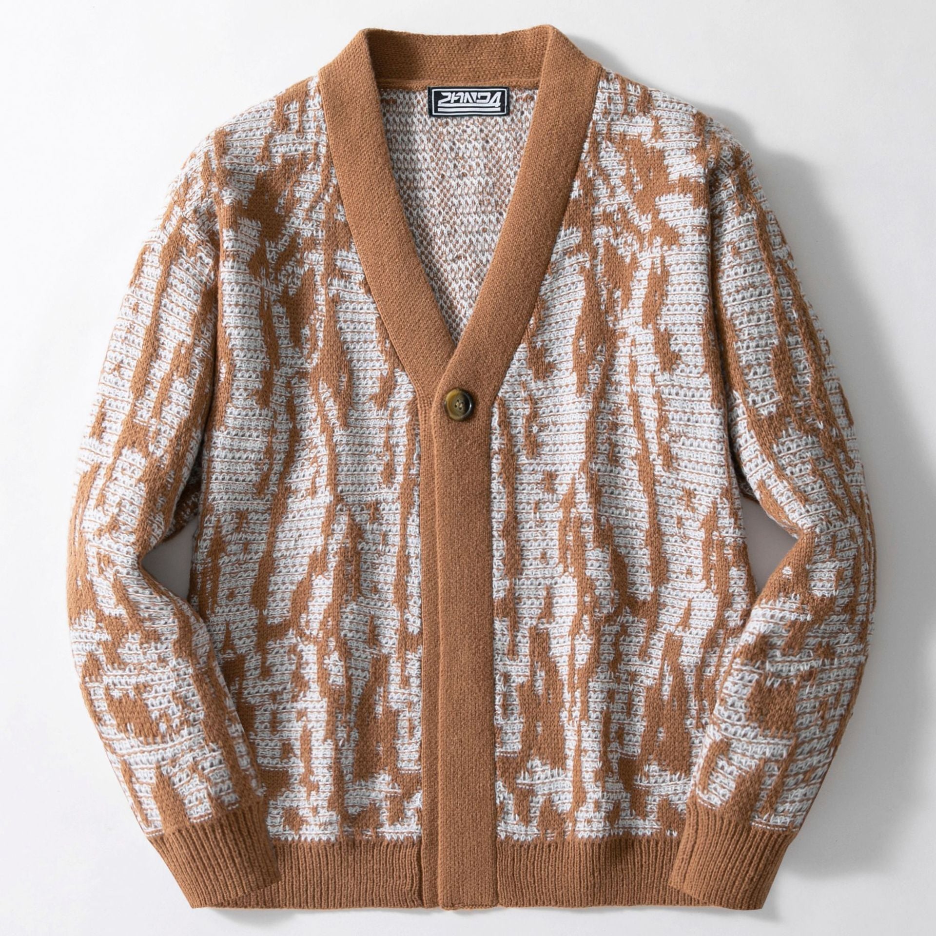 L'hiver d'automne des hommes Casual Knit Cardigan à manches longues
