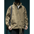 American Style Retro Bomber Veste Hommes Loose Fit Versatile Manteau Toute saison