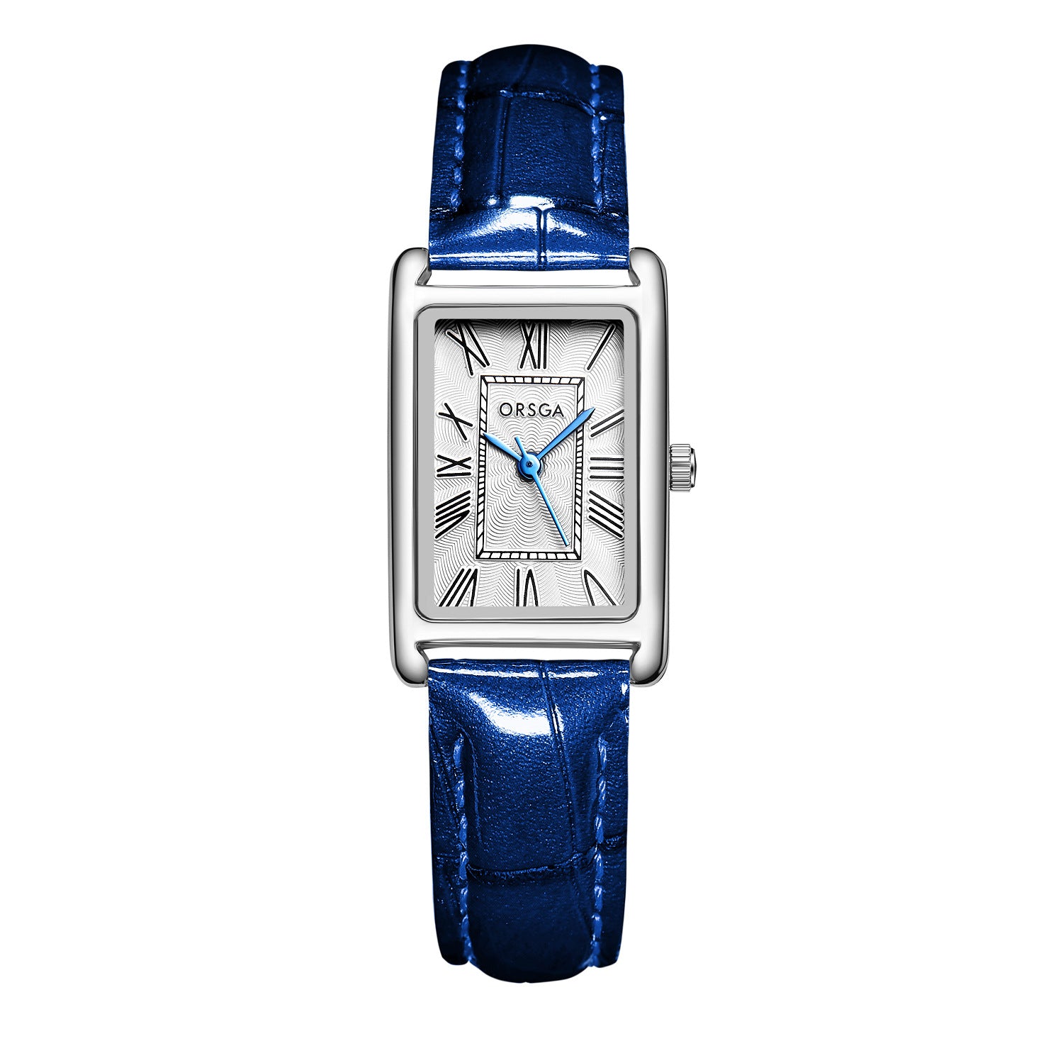 Montre Quartz en acier carré pour femmes mode