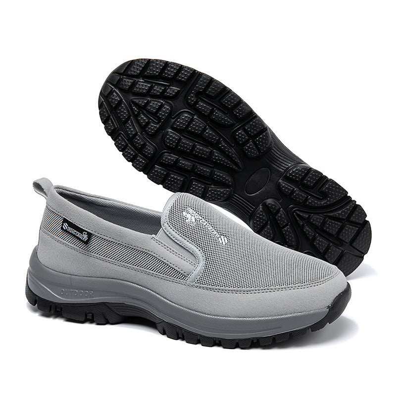 Hommes Non-dérapant Grande Taille Casual Mesh Chaussures