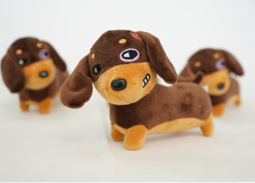 Petits et moyens chiens Jouets Saucisse Vocalisation anti-acouphène