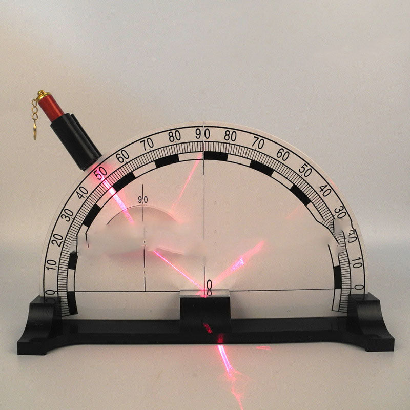 Instrument d'enseignement de physique optique de plaque de fer