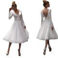Robe de mariée courte pour femmes