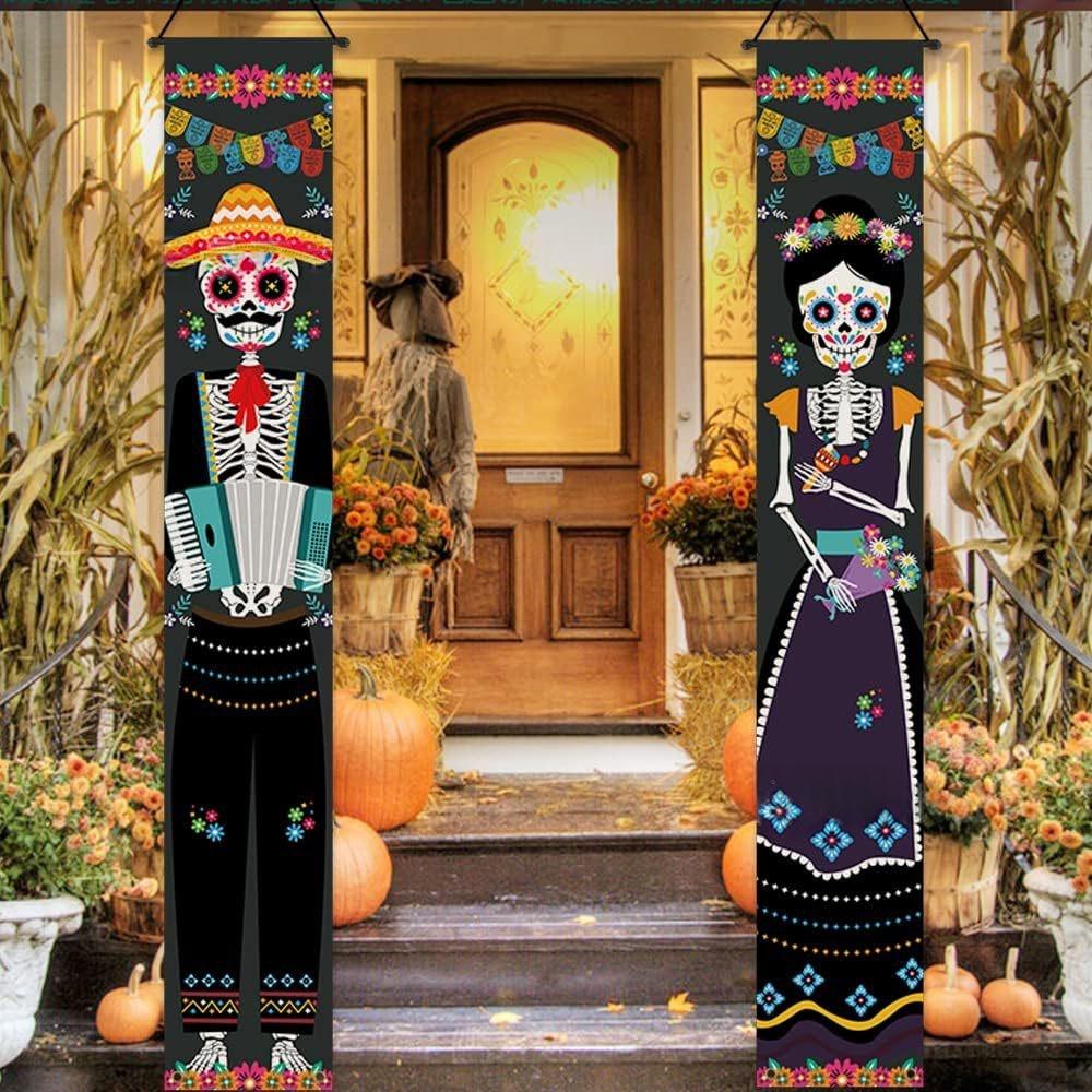 Journée mexicaine des décorations de couplet mort