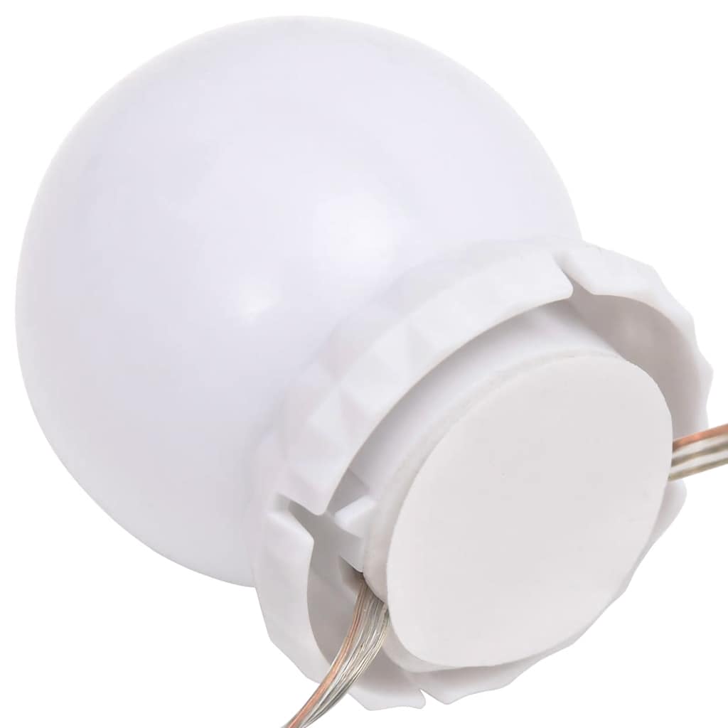 Miroir lumineux avec 8 ampoules LED
