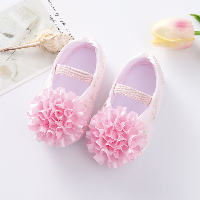 Mignon Fleur Princesse Septembre Bébé Souple Chaussures pour bébés