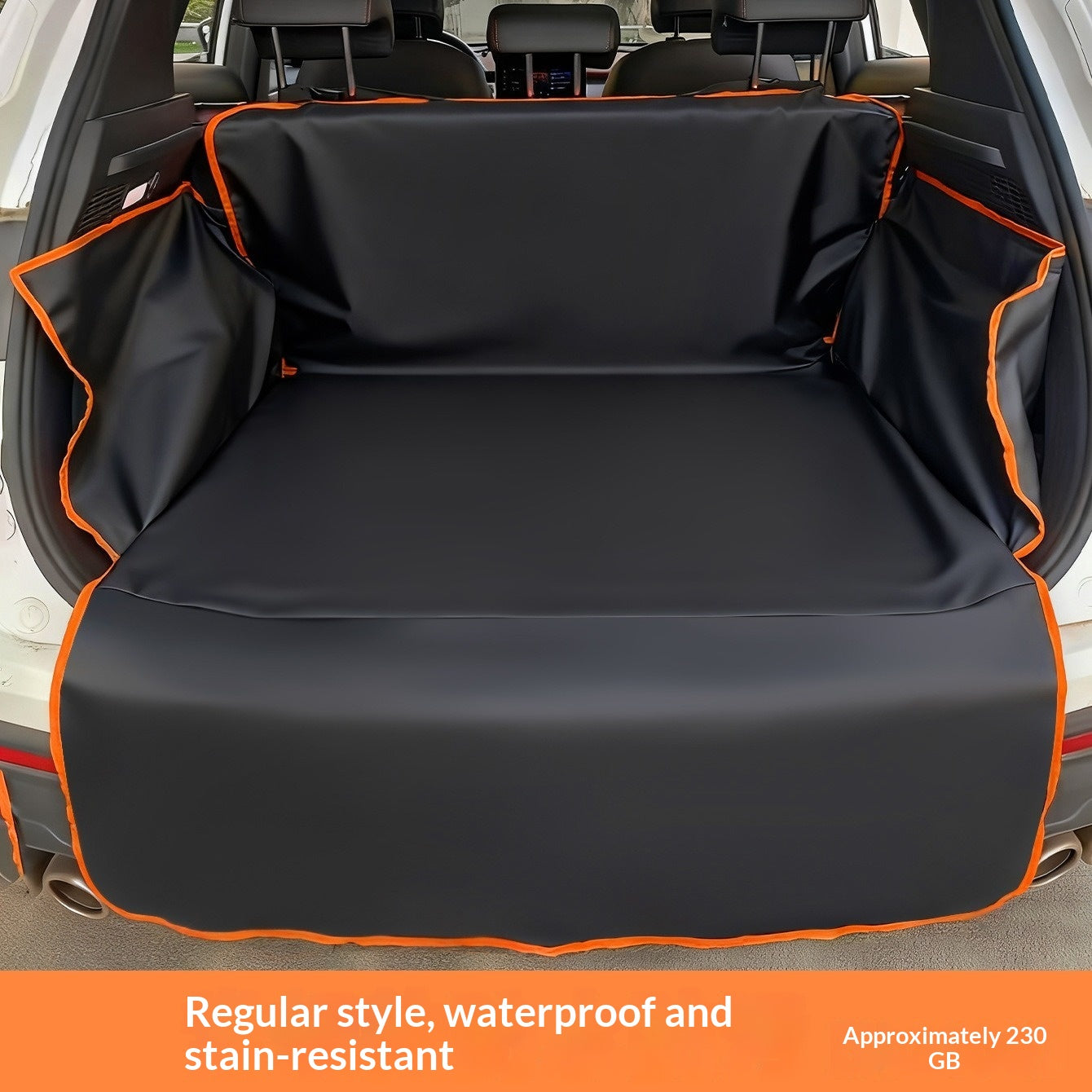 Voiture Trunk SUV pour animaux de compagnie Tapis de siège arrière épais et résistant à l'usure