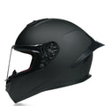 Casque de moto bébé garçon et fille été personnalité gros couple de queue
