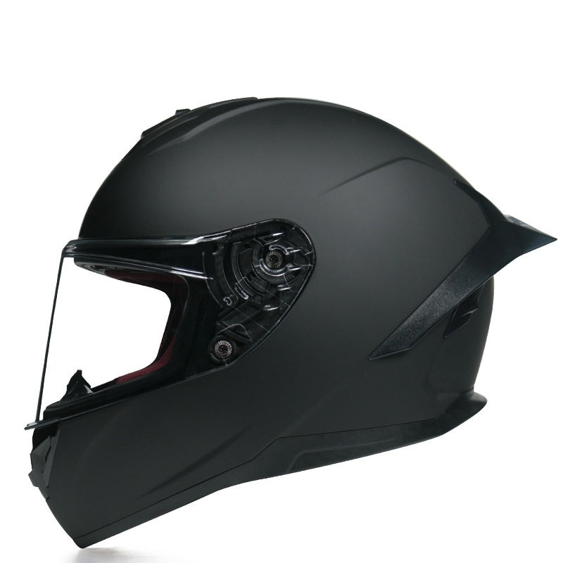 Casque de moto bébé garçon et fille été personnalité gros couple de queue