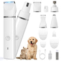 Clippers de chien Kit de grooming Cheveux Clipper-Low Noise Paw Trimmer- Rechargeable - Quis sans fil