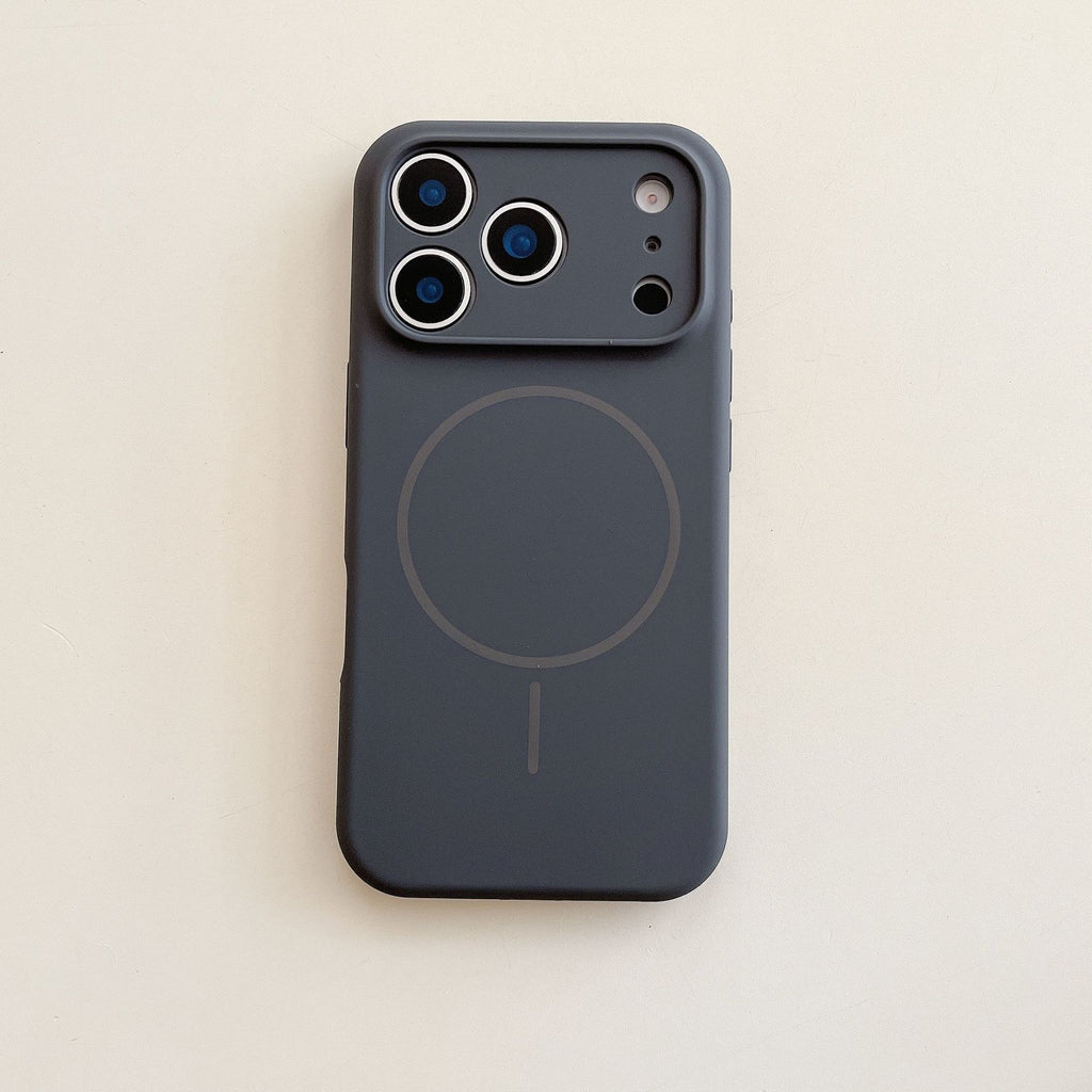 Precision Cut Silicone Magnetic Button Phone Case