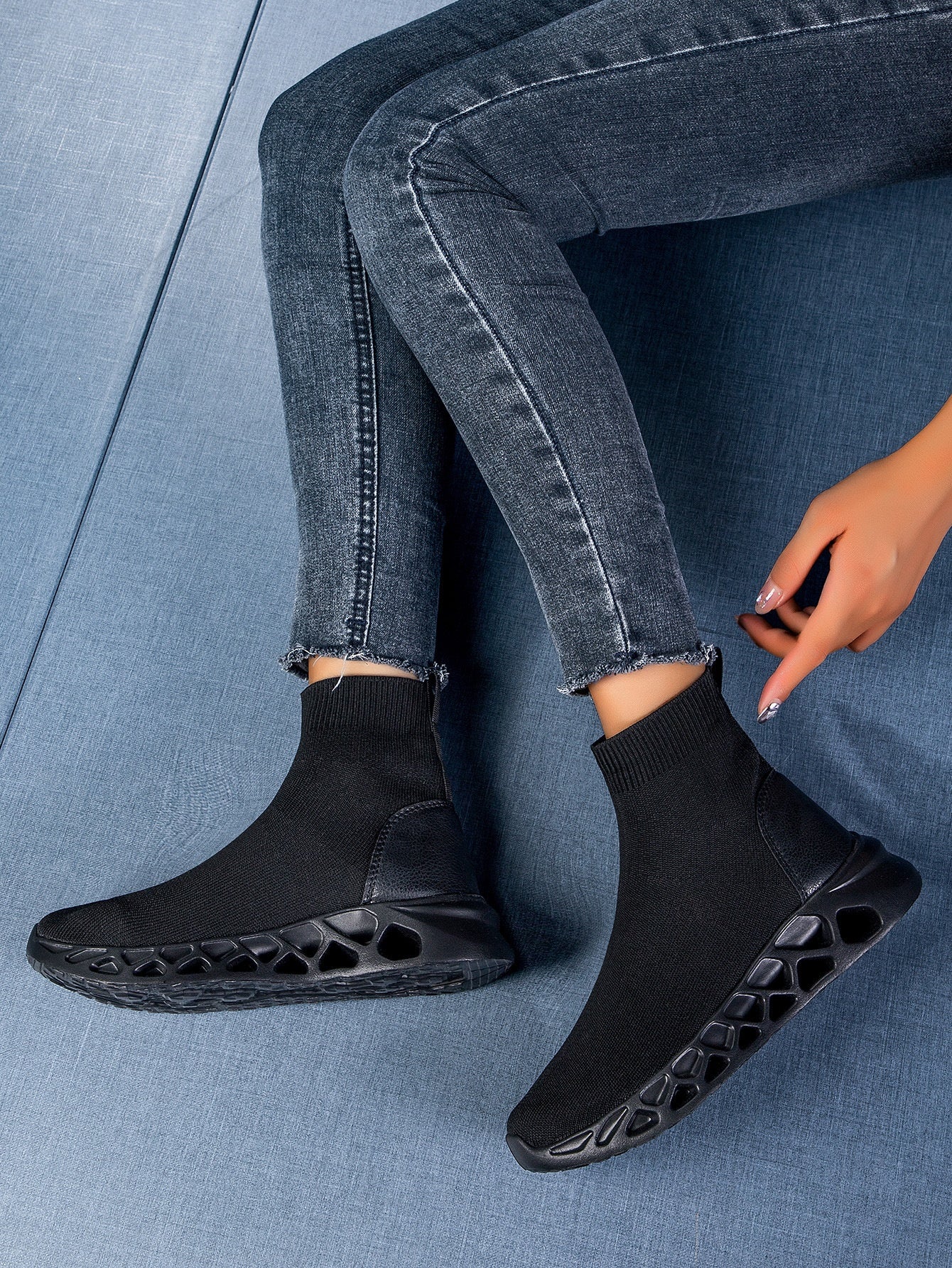 Chaussettes extensibles haut de gamme Chaussettes en cheville Chaussures respirantes
