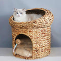 Lit pour animaux de compagnie chaud Double-Layer Grand lit pour chat d'espace