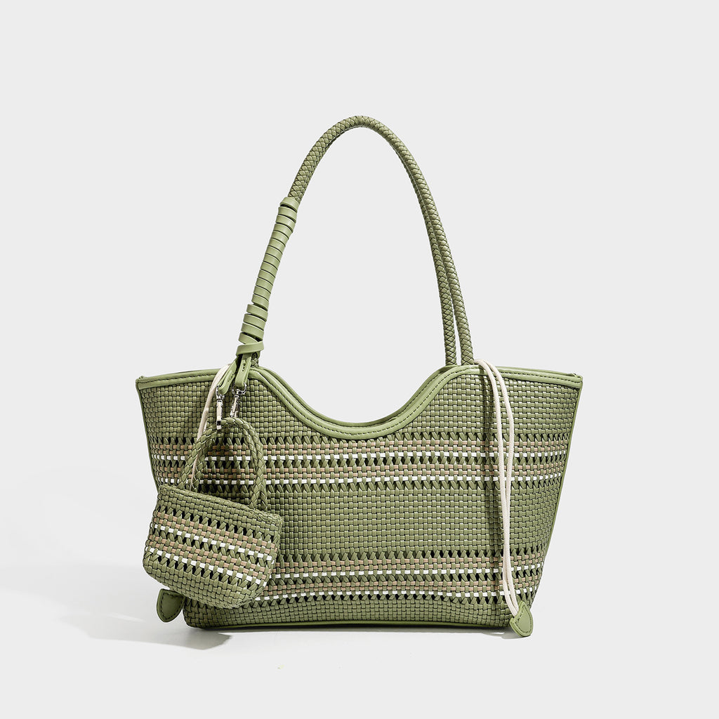 Sac à bandoulière fashionnable Grande capacité de vacances style simple