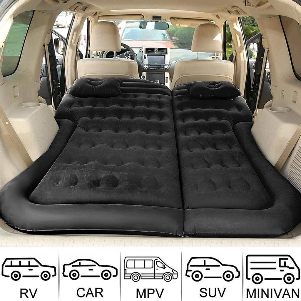 Voiture SUV Air Bed Sleep Voyage gonflable Matelas Siège Coussin Mat Camping avec pompe
