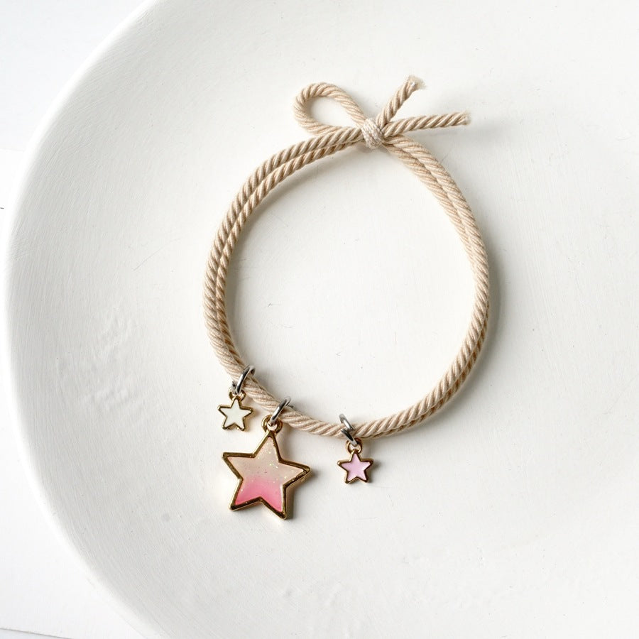 Accessoires pour cheveux Star Hair Ring Girl