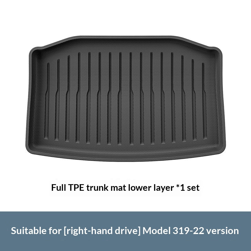 Tapis de plancher de voiture TPE pressés en plastique
