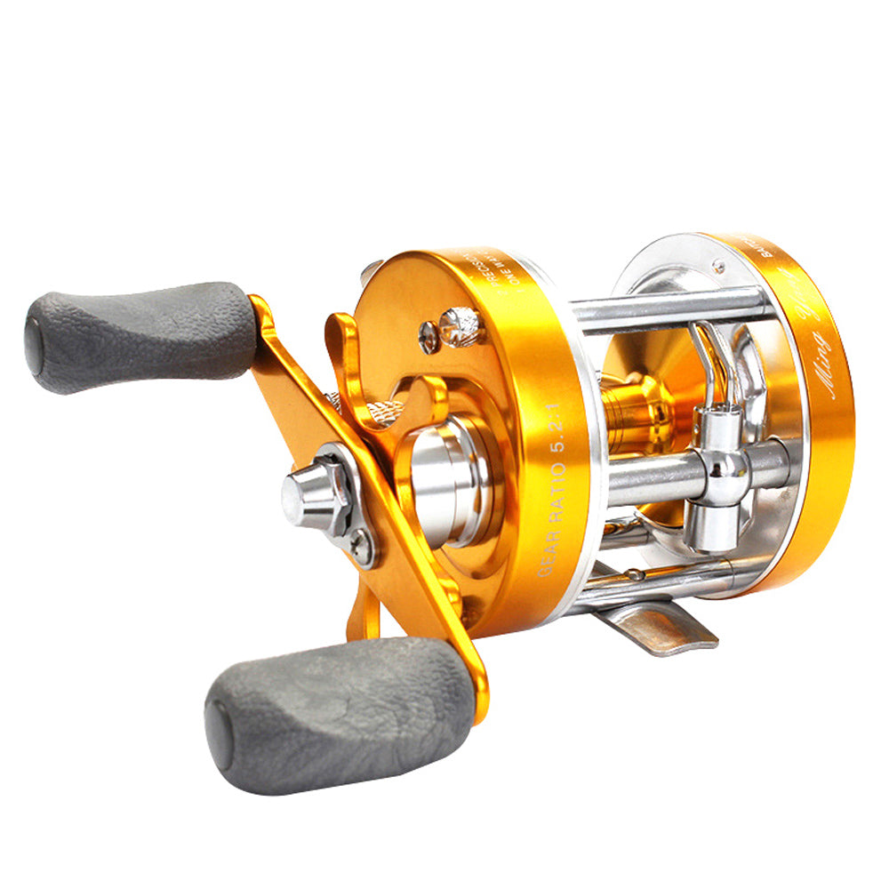 Double frein en métal tambour Leiqiang roue bateau pêche Reel Weihai Reel Équipement de pêche