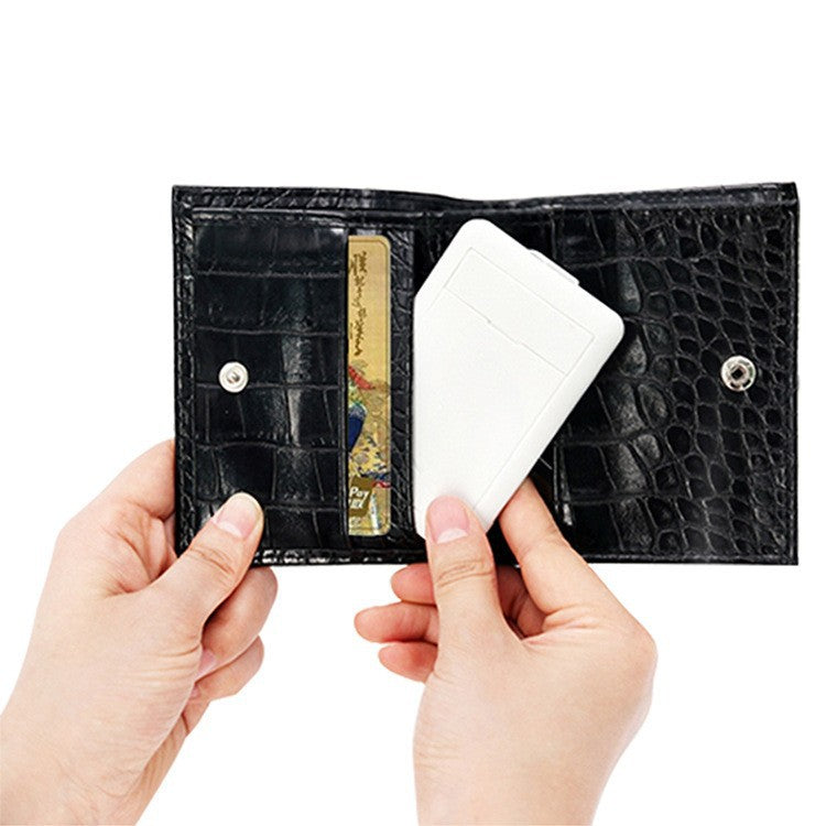Portable Data Cable Business Card Holder Câble de recharge multifonctions Mobile Phone Bracke