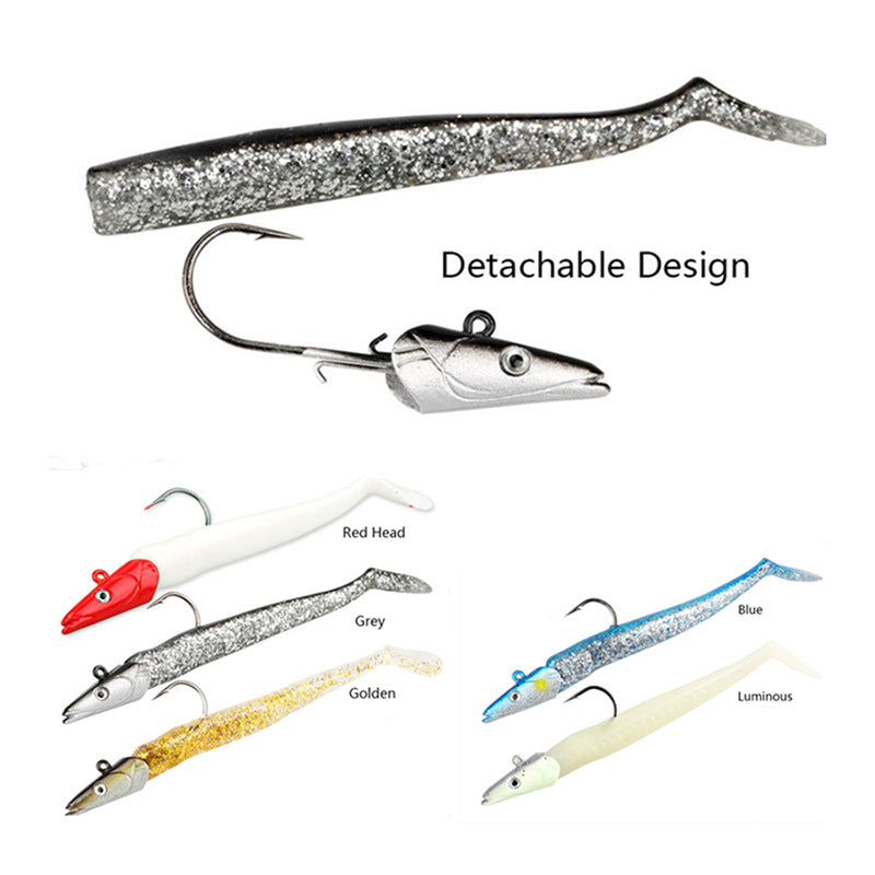 Tossing Sea Fish Jig Hook Soft Fish Soft Bait