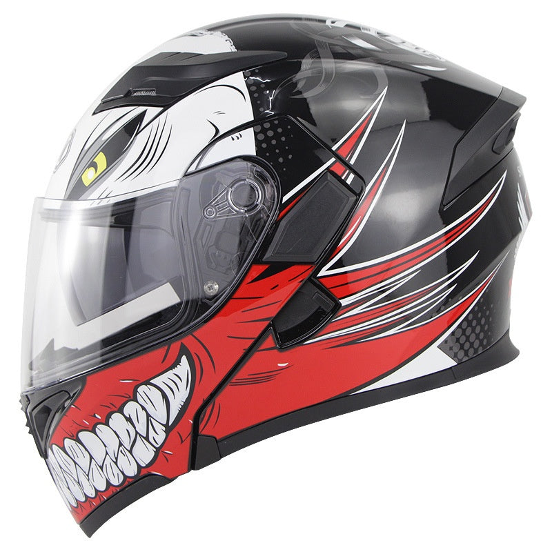 Men's and Women's Dual Visor Motorcycle Helmet