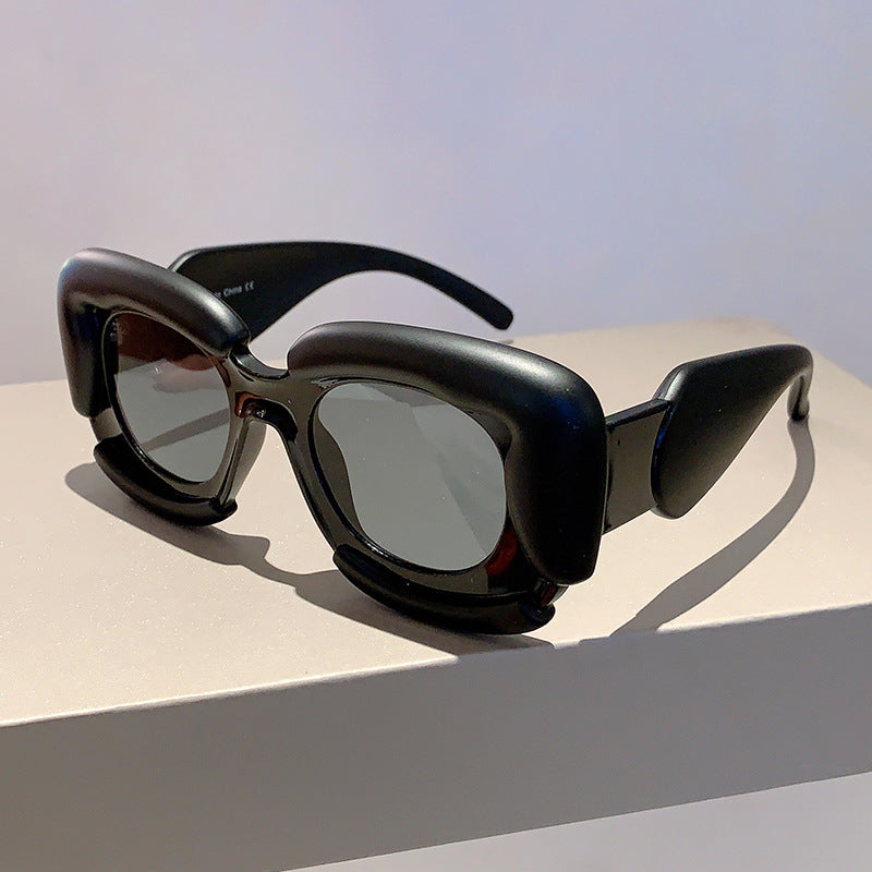 Lunettes de soleil à mode personnalisées de style Quirky Influenceur